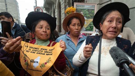 escenas de violaciones|Perú: qué fue caso Manta y Vilca que llevó a la histórica condena .